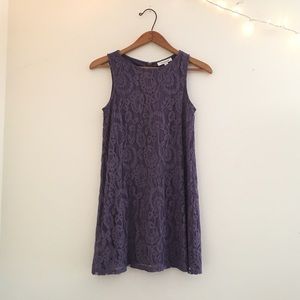 🌙Francesca’s Purple Lace Dress